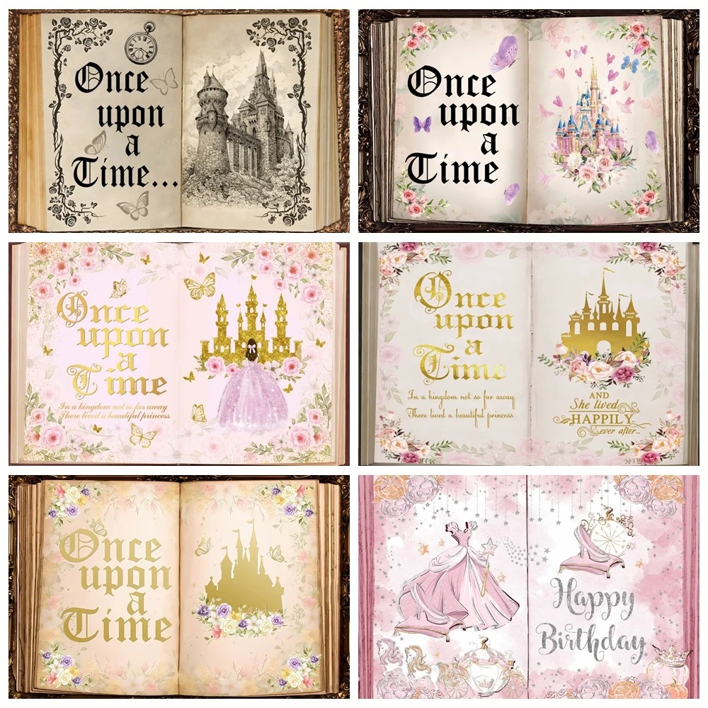 Custom Photo Book - Bajka Książka Urodziny Ślub Niestandardowe tło