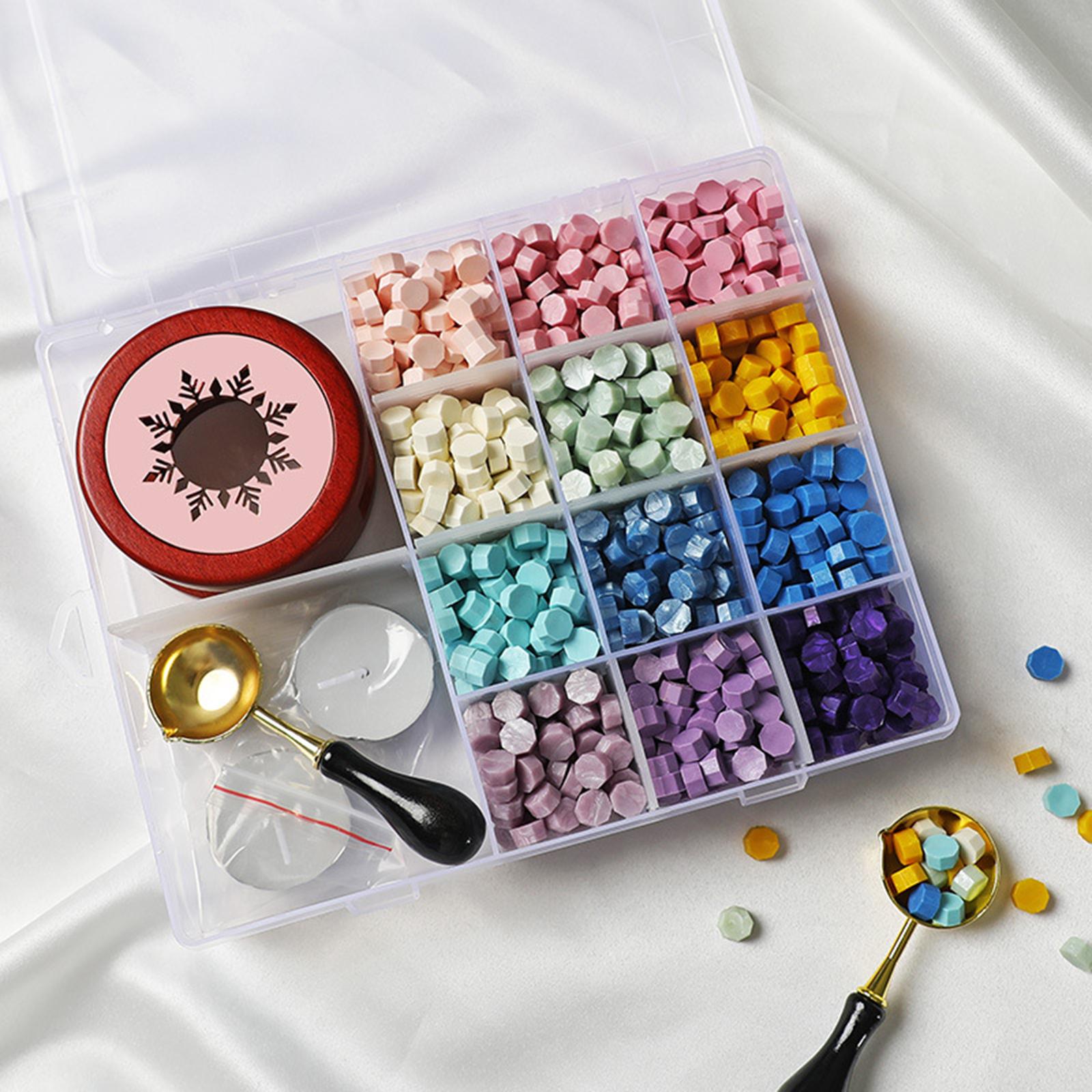 Wax Seal Letter Kit - Zestaw do topienia wosku, łyżka do