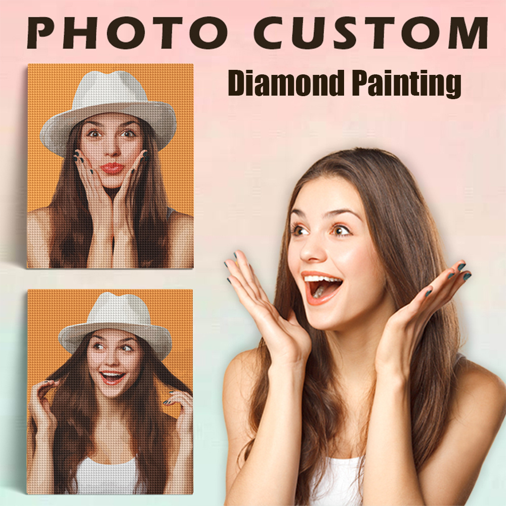 Photo Mosaic Print - Evershine Pełny Kwadratowy/Okrągły Obraz Diamentowy z