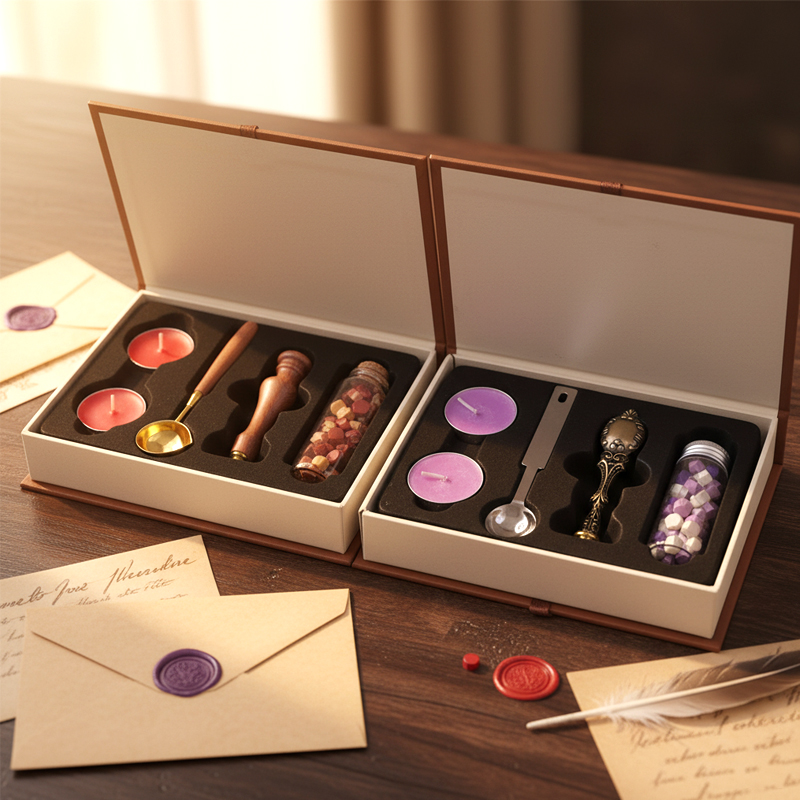 Wax Seal Letter Kit - Zestaw do pieczętowania woskiem z solidnym