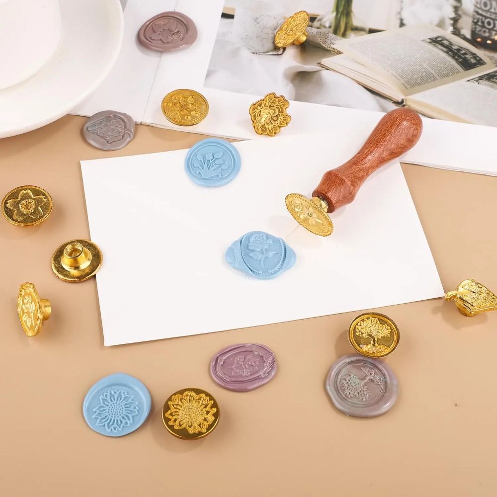 Wax Seal Letter Kit - Zestaw do pieczętowania woskiem, pieczęć woskowa,