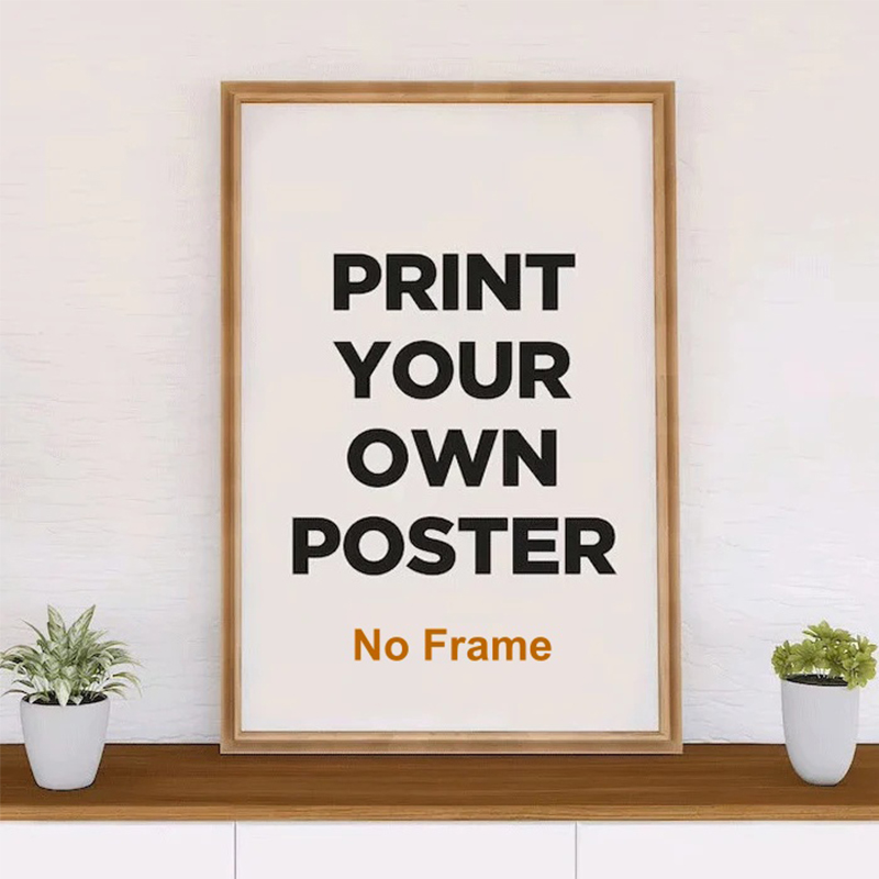 Custom Map Poster - 1 szt. Personalizowany plakat z portretem