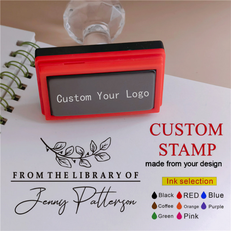 Custom Photo Book - Personalizowany stempel samonaklejający z logo, stempel