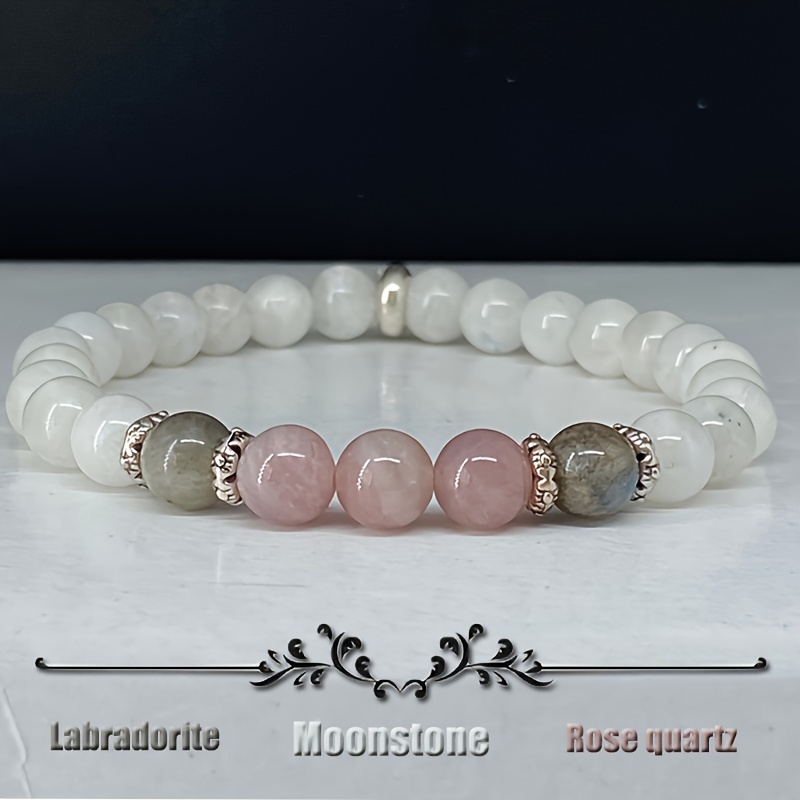 Coordinates Bracelet - 1 szt. / Bransoletka z kamienia