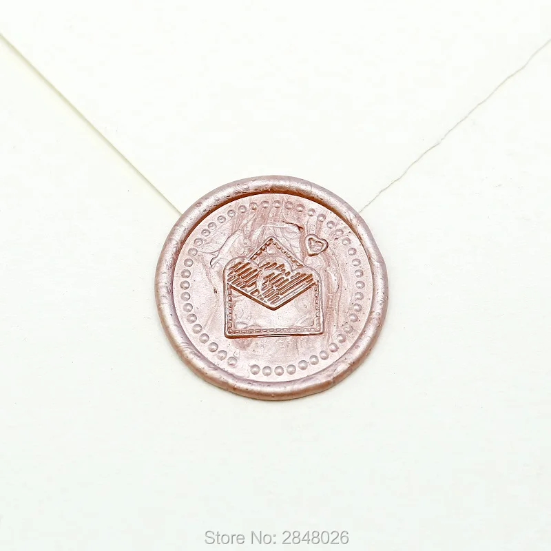 Wax Seal Letter Kit - List miłosny Pieczęć woskowa, zestaw pieczęci