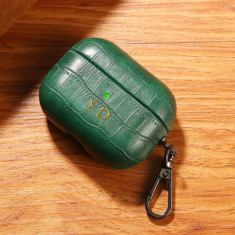 Etui na słuchawki Airpods 1 2  – Monogram Keychain Leather recenzja i cena