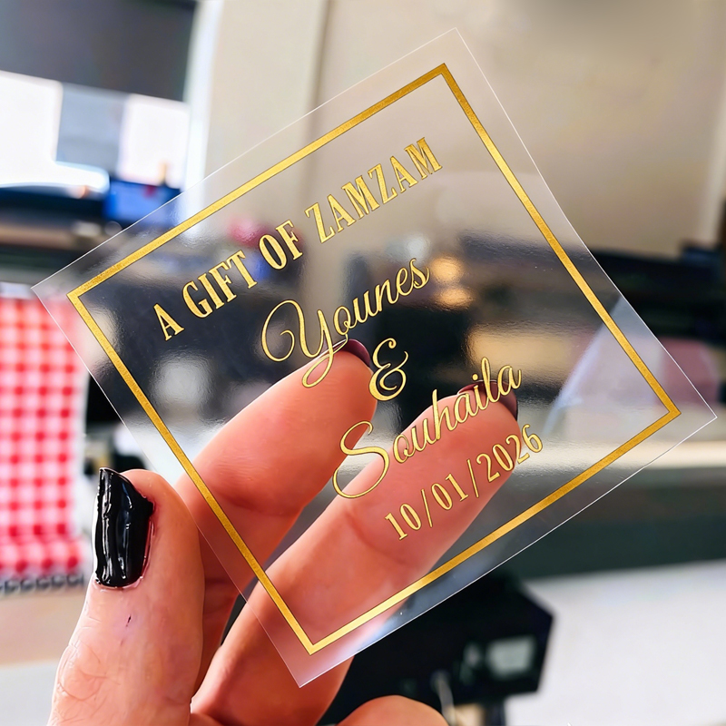 50 szt. Kwadratowe Personalizo – Personalised Candle Label recenzja i cena