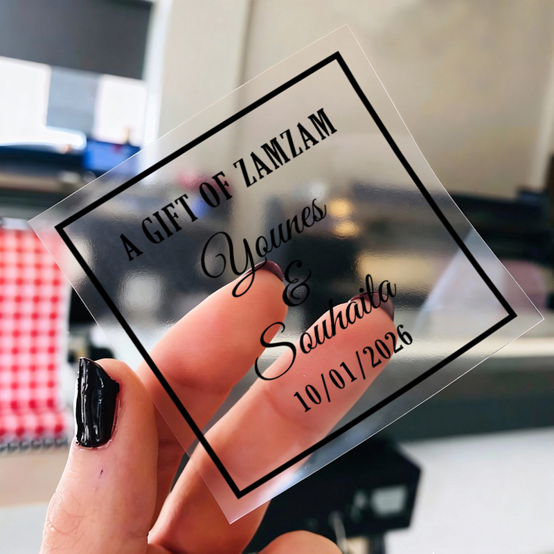 50 szt. Kwadratowe Personalizo – Personalised Candle Label recenzja i cena