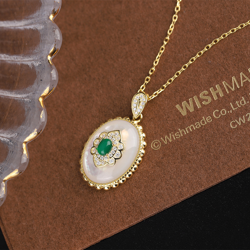 Damski modne oświetlenie luksu – Birth Flower Necklace recenzja i cena