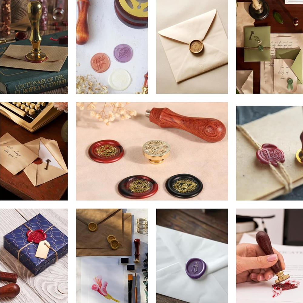Personalizowany stempel do pie – Wax Seal Letter Kit recenzja i cena