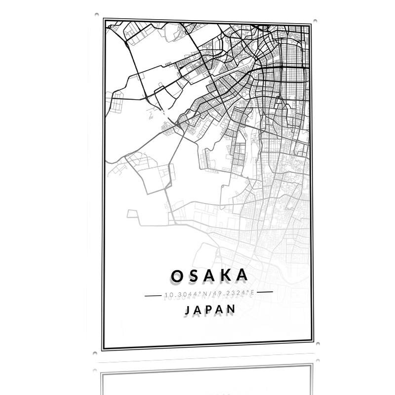 Mapa Oskary 3D z teksturą, dru – Custom Map Poster recenzja i cena