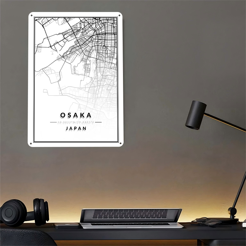 Mapa Oskary 3D z teksturą, dru – Custom Map Poster recenzja i cena