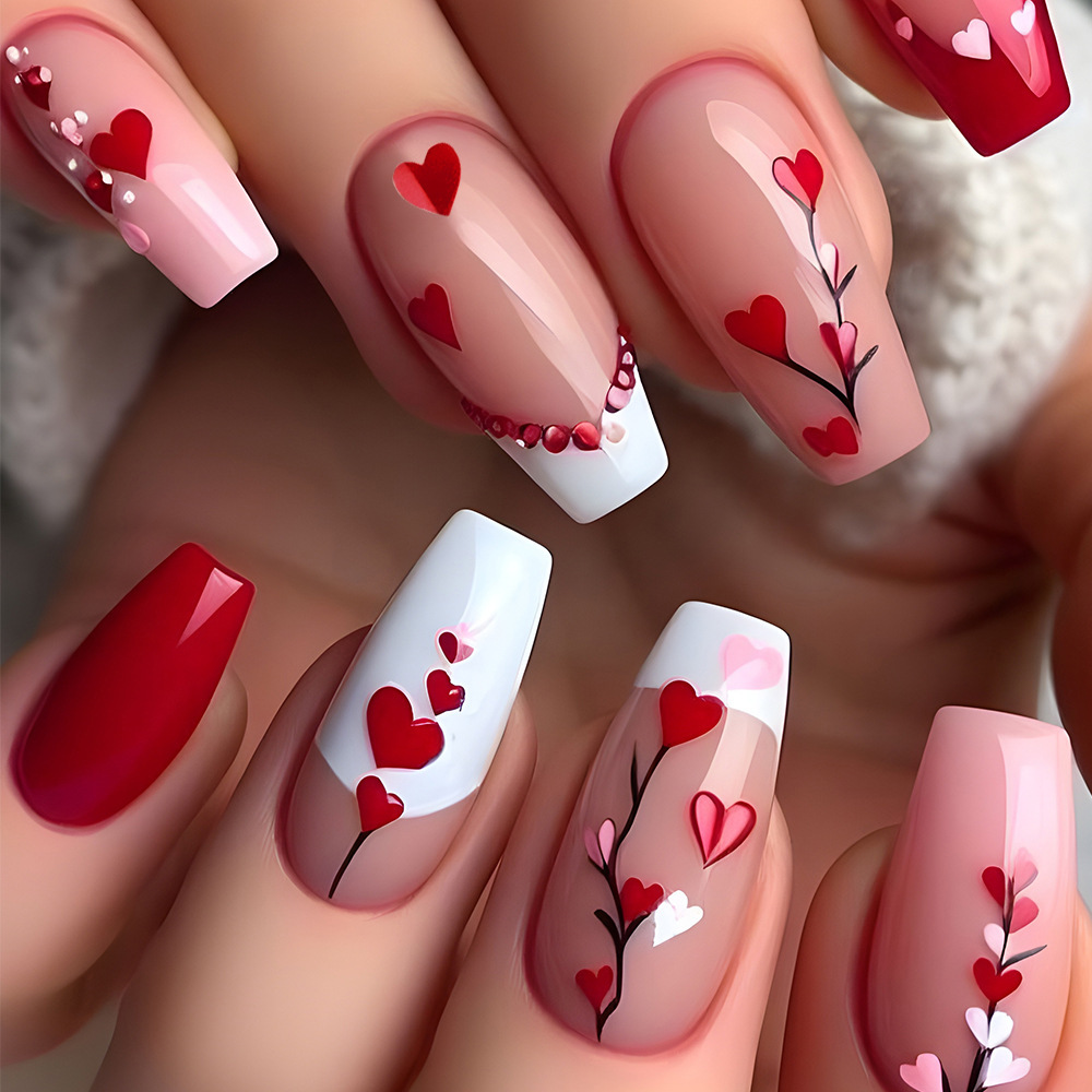 24pcs/set Średnio długie kwadr – Pressed Flower Art recenzja i cena