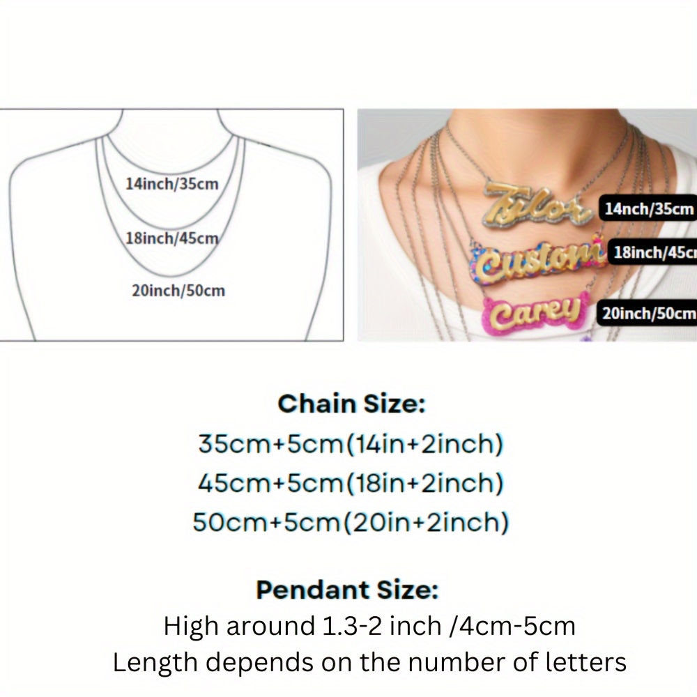 Spersonalizowany dwuwarstwowy  – Name Necklace Custom recenzja i cena