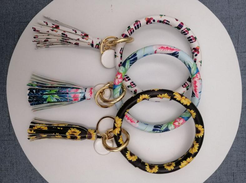 Słonecznik kaktus monogram bre – Monogram Keychain Leather recenzja i cena