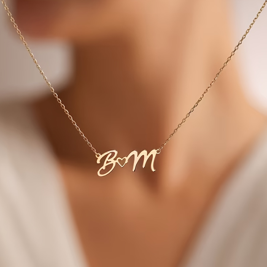 Naszyjniki z imieniem niestand – Name Necklace Custom recenzja i cena