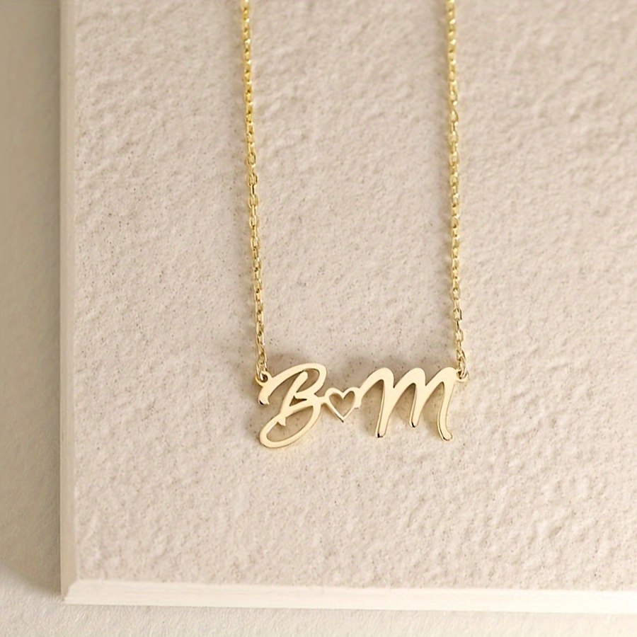 Naszyjniki z imieniem niestand – Name Necklace Custom recenzja i cena