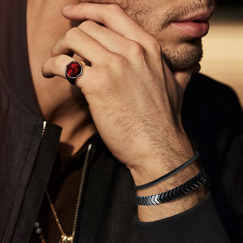 Modna bransoletka z hematytu E – Coordinates Bracelet recenzja i cena