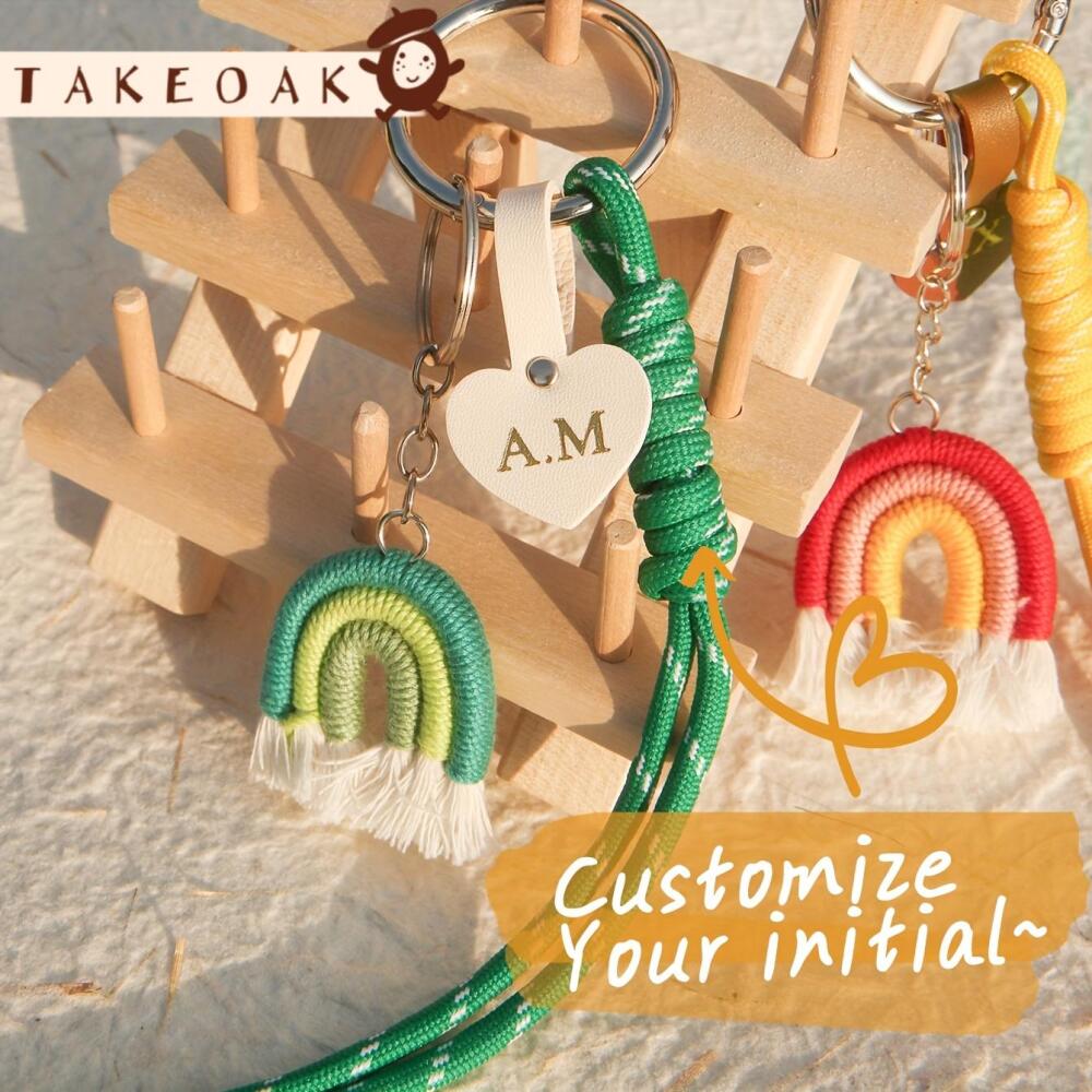 Personalizowany brelok do kluc – Monogram Keychain Leather recenzja i cena