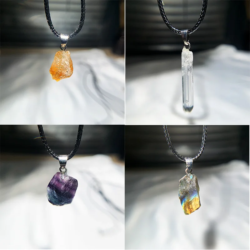 Naturalny ametyst urugwajski S – Birth Flower Necklace recenzja i cena
