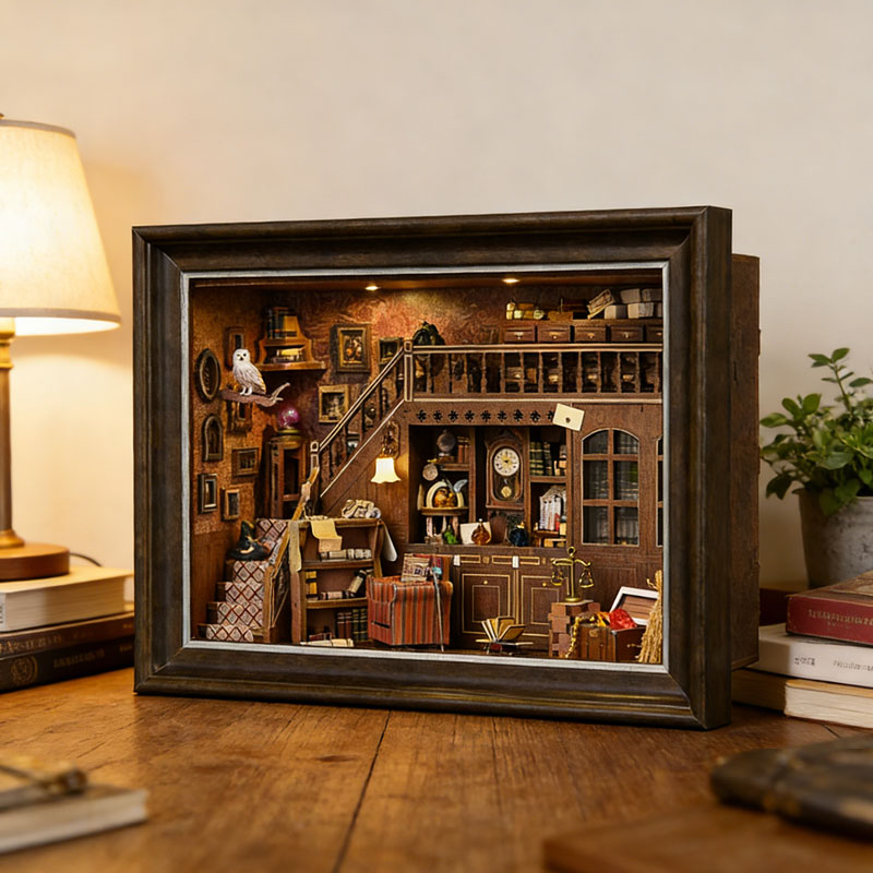 Zestaw DIY 3D Drewniany Kącik  – Engraved Wood Frame recenzja i cena