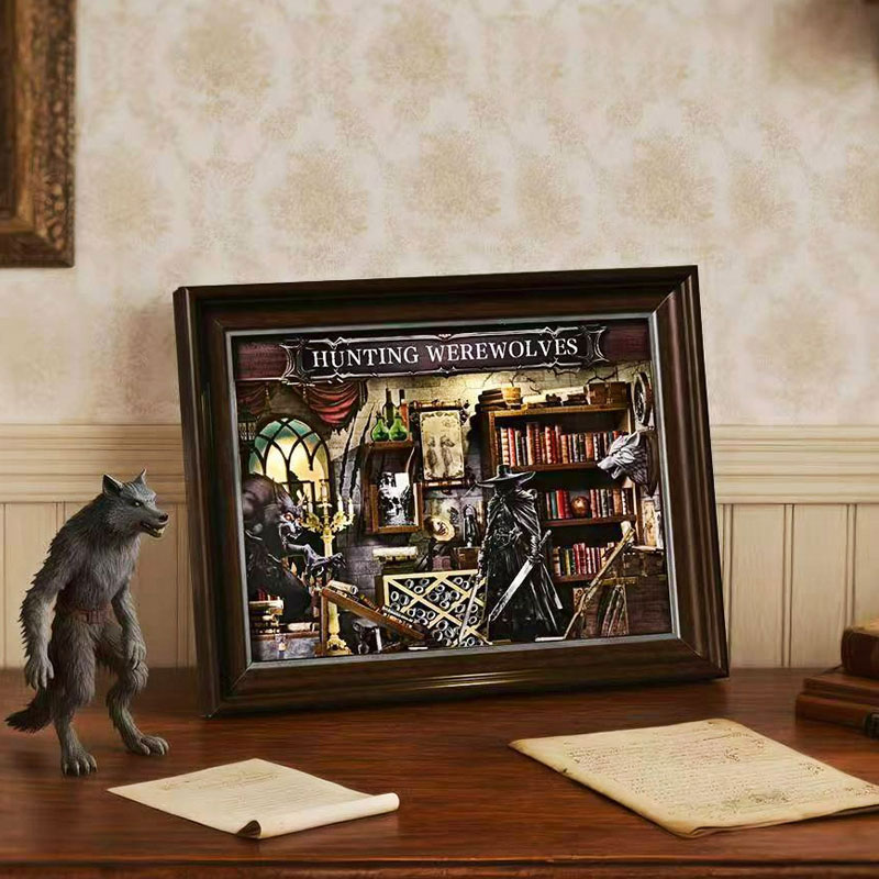 Zestaw DIY 3D Drewniany Kącik  – Engraved Wood Frame recenzja i cena
