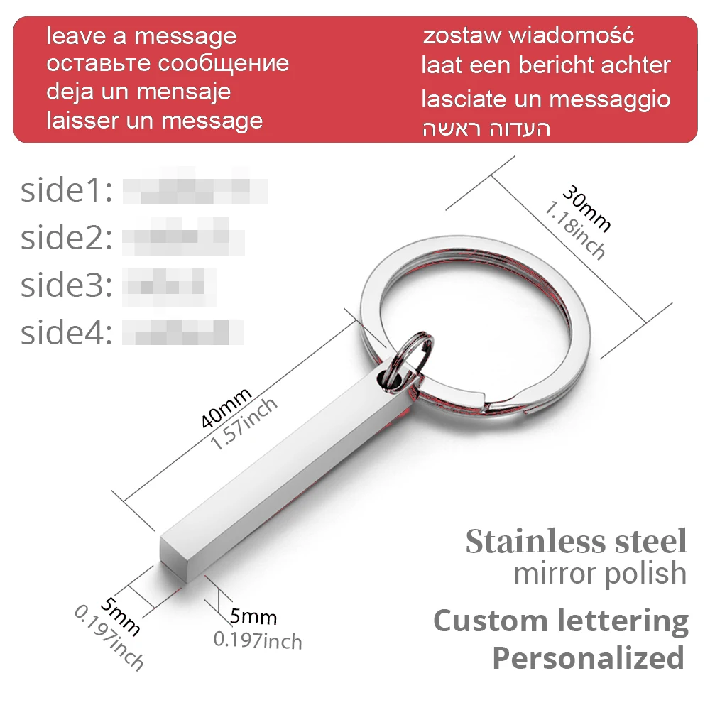 Spersonalizowany brelok do klu – Initial Ring Custom recenzja i cena