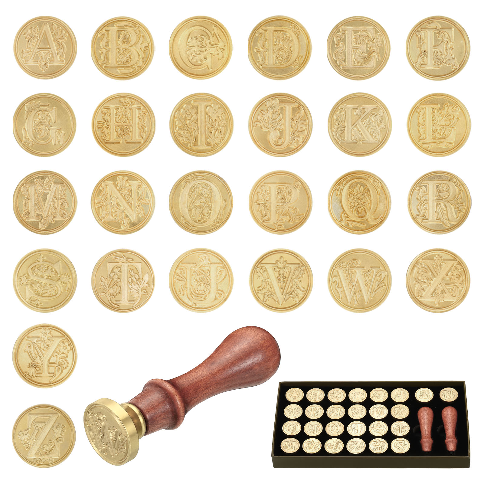 Zestaw stempli do wosku z lite – Wax Seal Letter Kit recenzja i cena