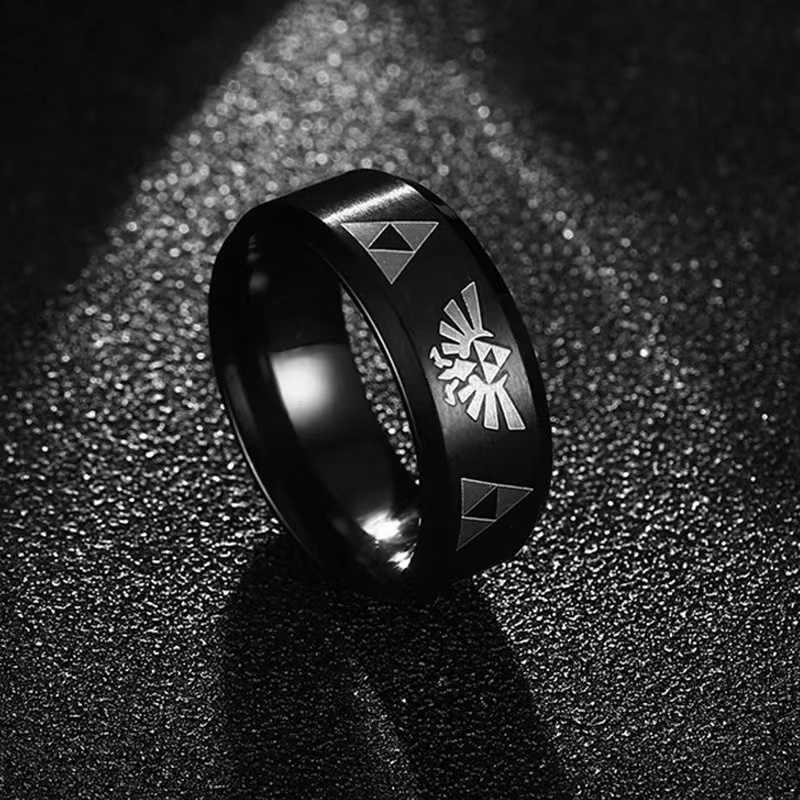 Pierścionek Trójkąt Triforce A – Initial Ring Custom recenzja i cena