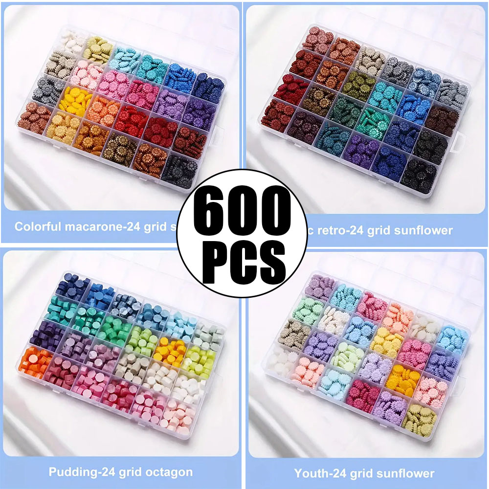 600 szt. Wosk do pieczęci w pu – Wax Seal Letter Kit recenzja i cena