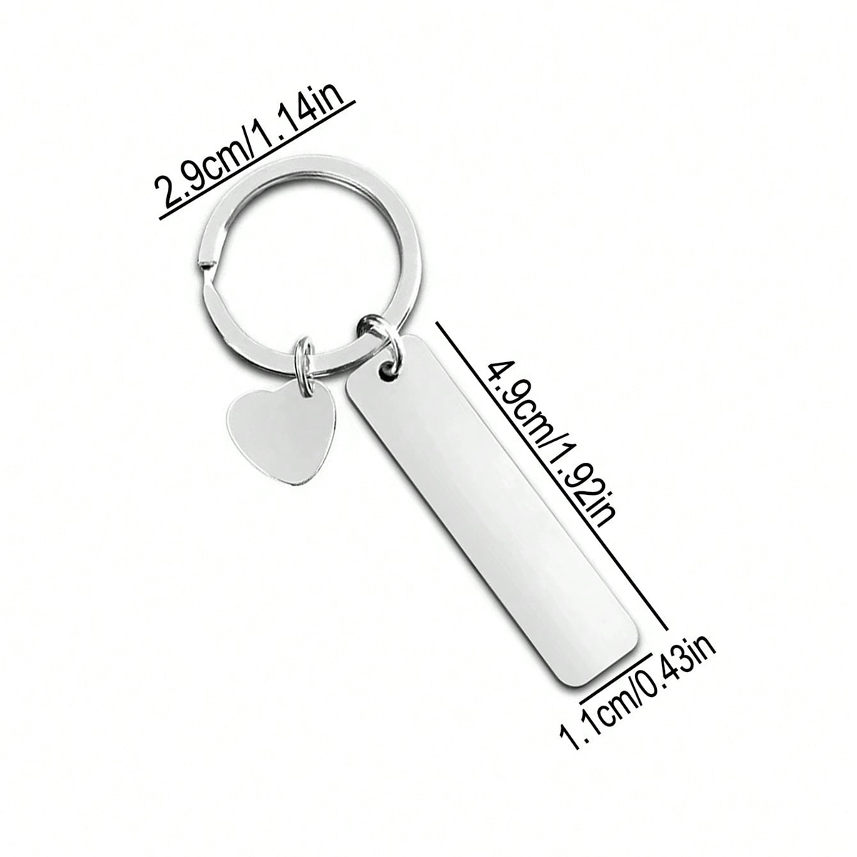 Breloczek z własnym tekstem, p – Initial Ring Custom recenzja i cena