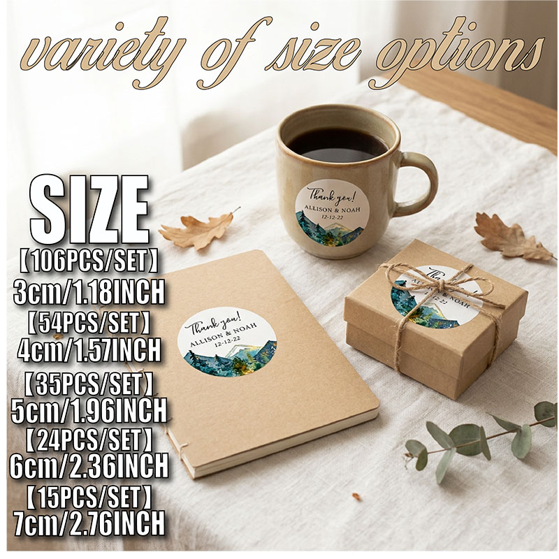 Naklejki okrągłe z własnym log – Personalized Name Box recenzja i cena