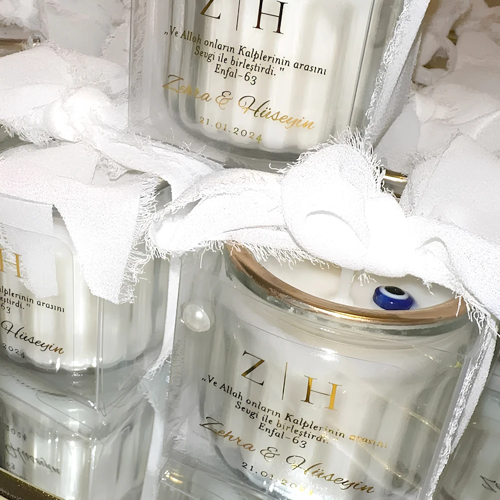 100 sztuk personalizowanych na – Personalised Candle Label recenzja i cena