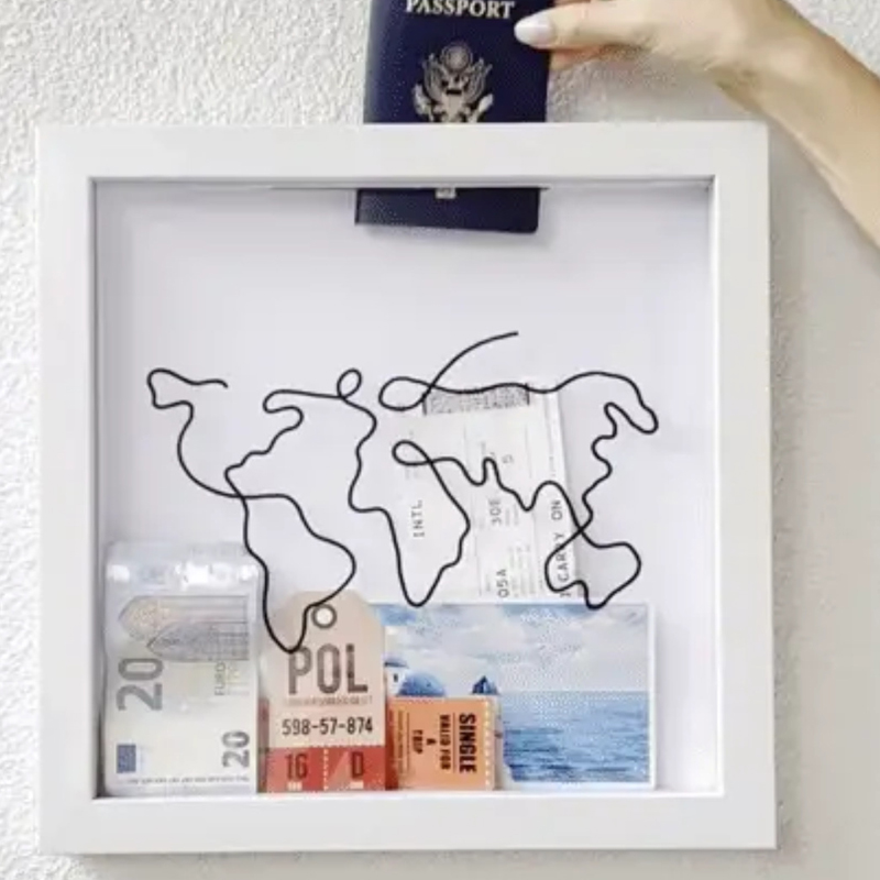 Drewniana Półka do Przechowywa – Engraved Wood Frame recenzja i cena