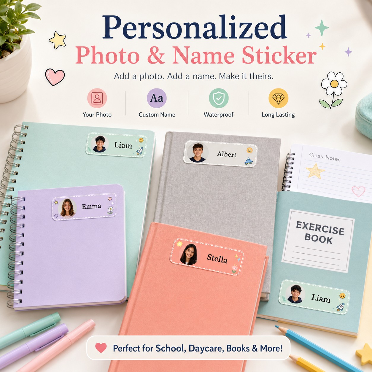 Spersonalizowane naklejki z im – Custom Photo Book recenzja i cena