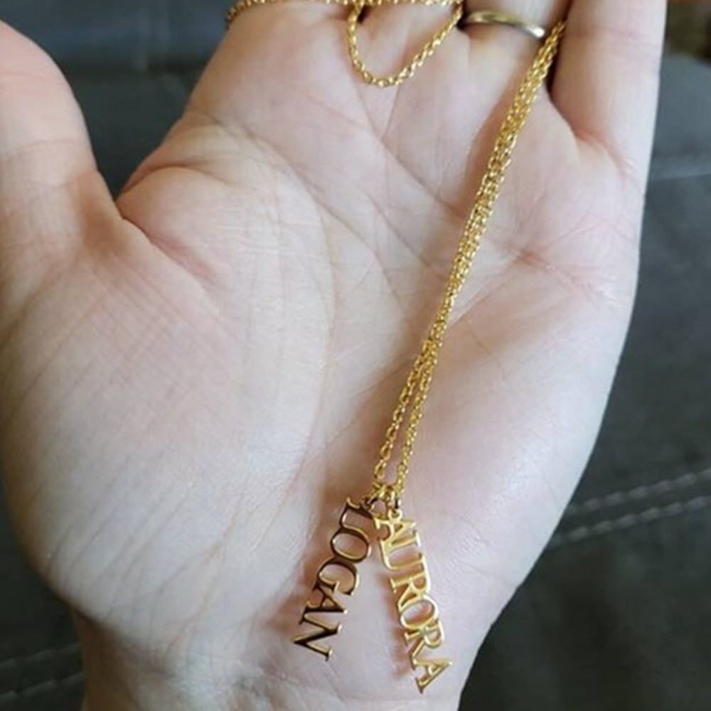 Naszyjnik z wieloma imionami n – Birth Flower Necklace recenzja i cena