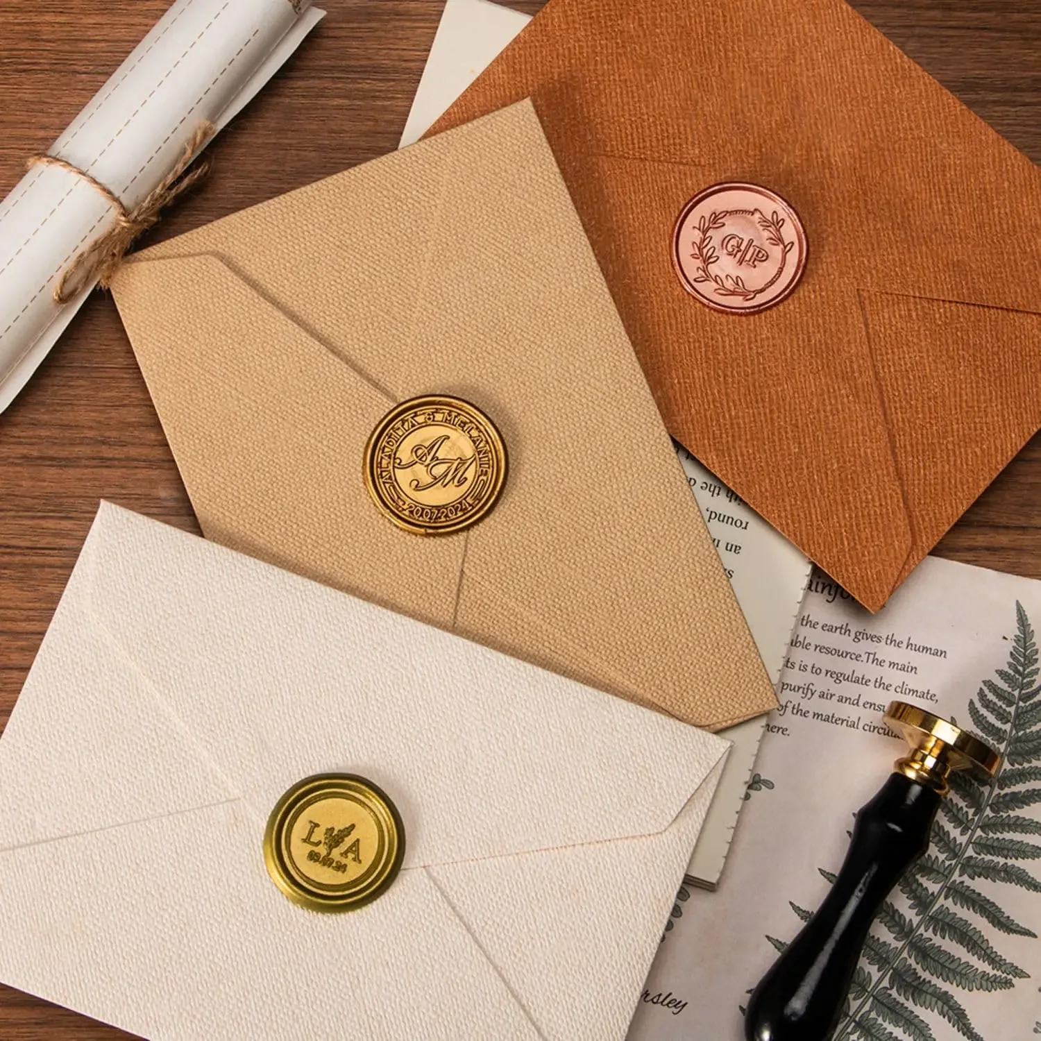 Niestandardowy zestaw pieczęci – Wax Seal Letter Kit recenzja i cena