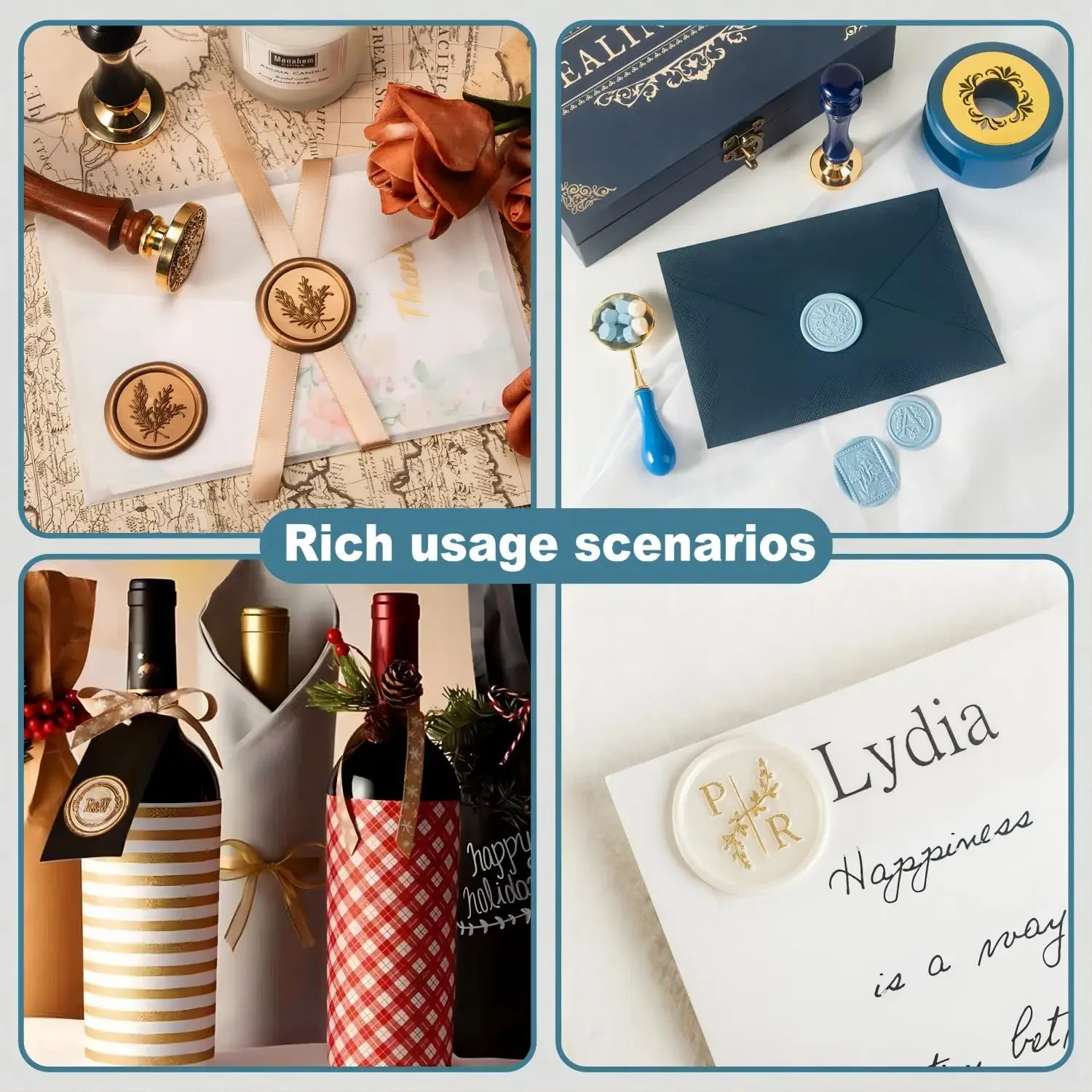 Niestandardowy zestaw pieczęci – Wax Seal Letter Kit recenzja i cena