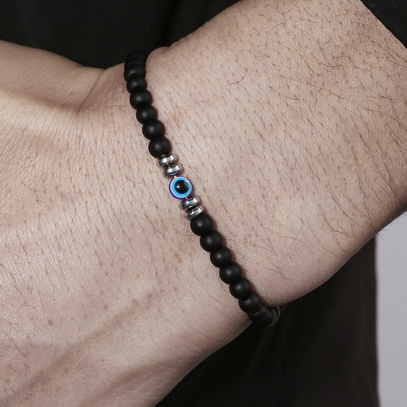 Modna bransoletka z obsydianu  – Coordinates Bracelet recenzja i cena