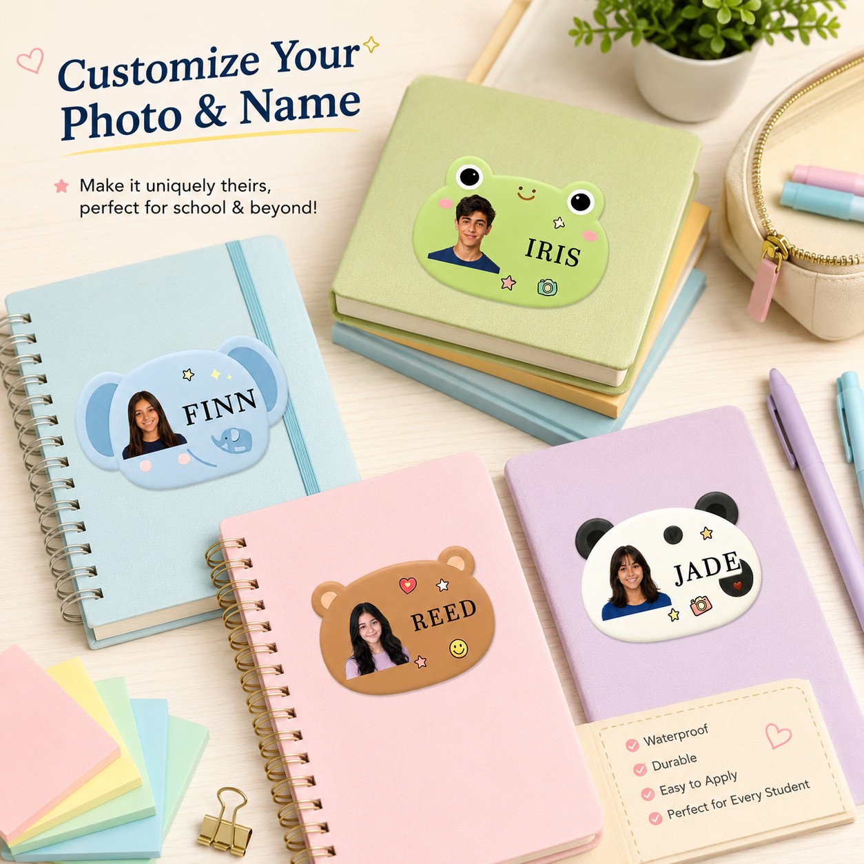 Spersonalizowane naklejki z im – Custom Photo Book recenzja i cena