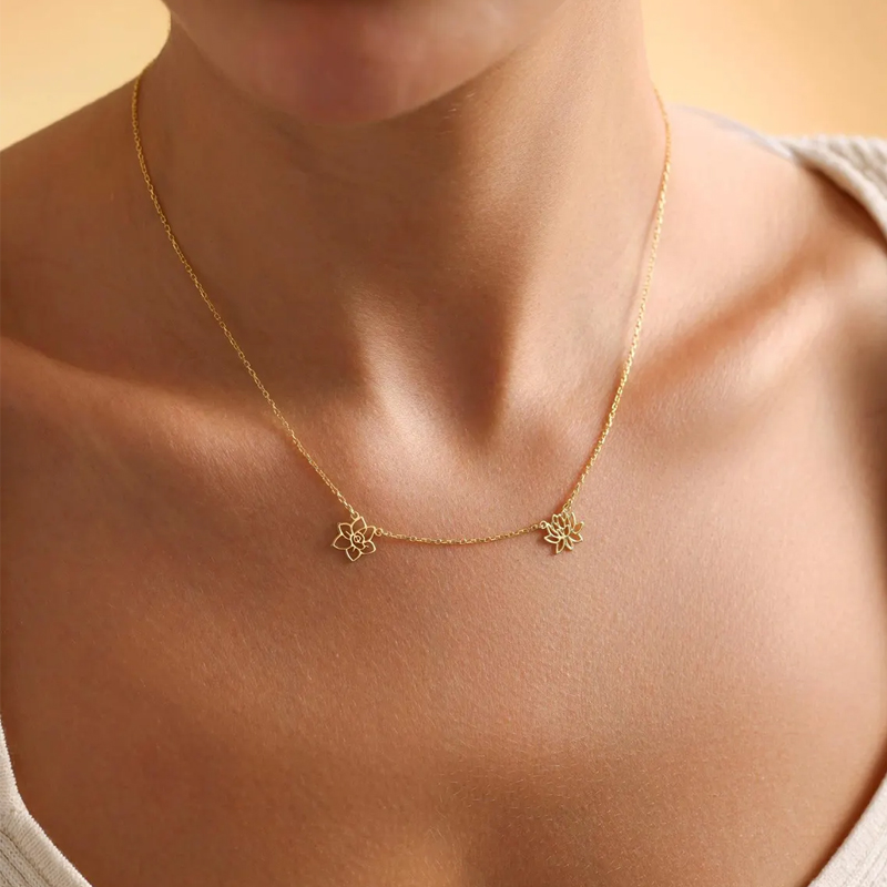 Spersonalizowany naszyjnik kwi – Birth Flower Necklace recenzja i cena