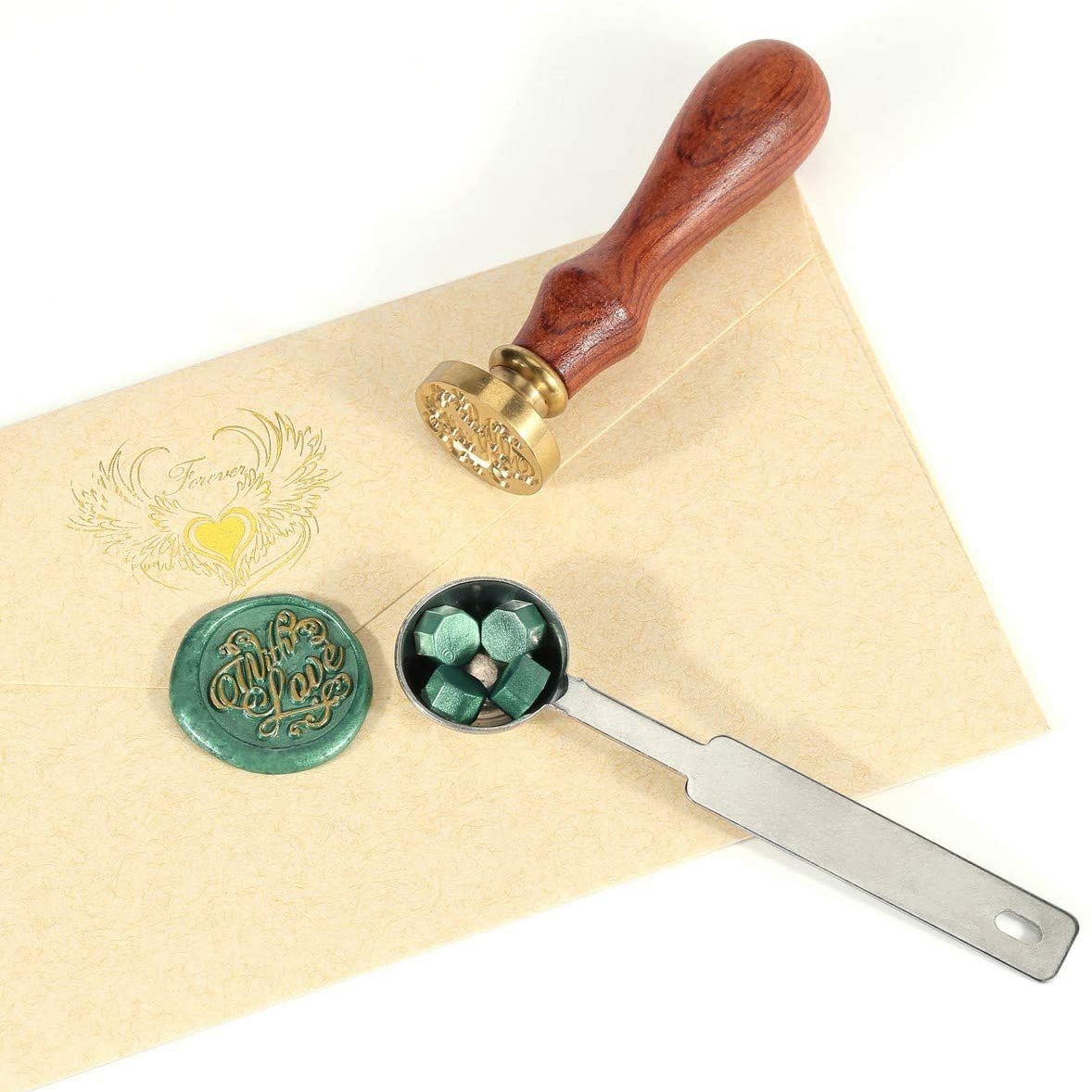 Koraliki do pieczęci z wosku A – Wax Seal Letter Kit recenzja i cena