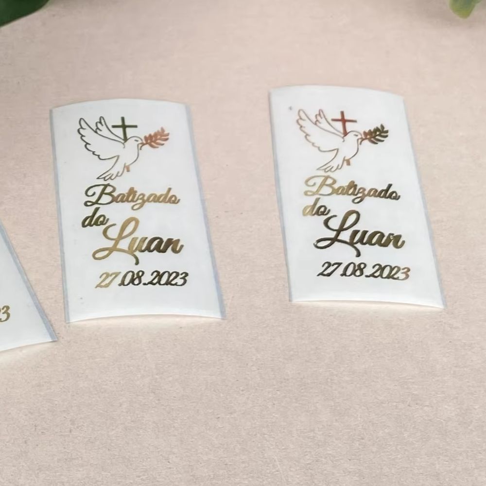 10 spersonalizowanych mój chrz – Personalised Candle Label recenzja i cena