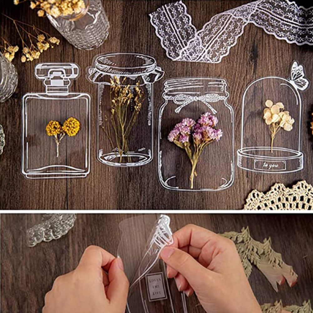 30 sztuk przezroczyste suszone – Dried Flower Bookmark recenzja i cena